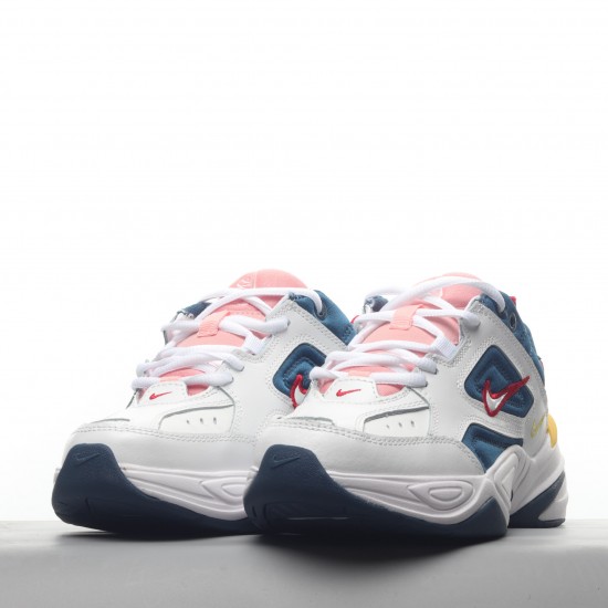 Nike M2K Tekno Blue Force Summit White Chrome Yellow (W) AO3108-402 Casual Shoes