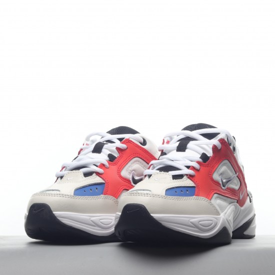 Nike M2K Tekno White Black Orange (W) AO3108-101 Casual Shoes
