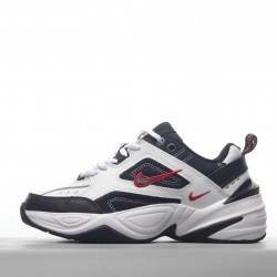 Nike M2K Tekno White Black Red AV4789-104 Casual Shoes