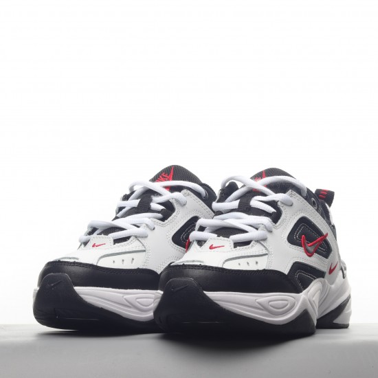 Nike M2K Tekno White Black Red AV4789-104 Casual Shoes
