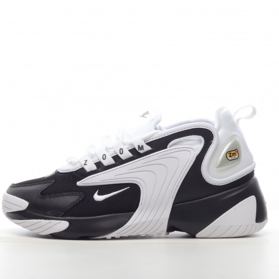 Nike Zoom 2K Black White AO0269-003 Casual Shoes