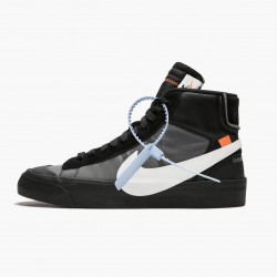 Nike Women's/Men's Blazer Mid Off White Grim Reaper AA3832 001 Running Sneakers