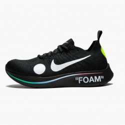 Nike Men's Zoom Fly Mercurial Off White Black AO2115 001 Running Sneakers