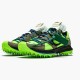 Nike Womens/Mens Zoom Terra Kiger 5 OFF WHITE Electric Green CD8179 300 Running Sneakers