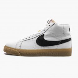 Nike Women's/Men's SB Zoom Blazer Mid ISO Orange Label White Gum CD2569 100 Running Sneakers