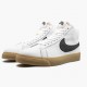 Nike Womens/Mens SB Zoom Blazer Mid ISO Orange Label White Gum CD2569 100 Running Sneakers