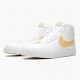 Nike Womens/Mens SB Zoom Blazer Mid White Celestial Gold CJ6983 102 Running Sneakers