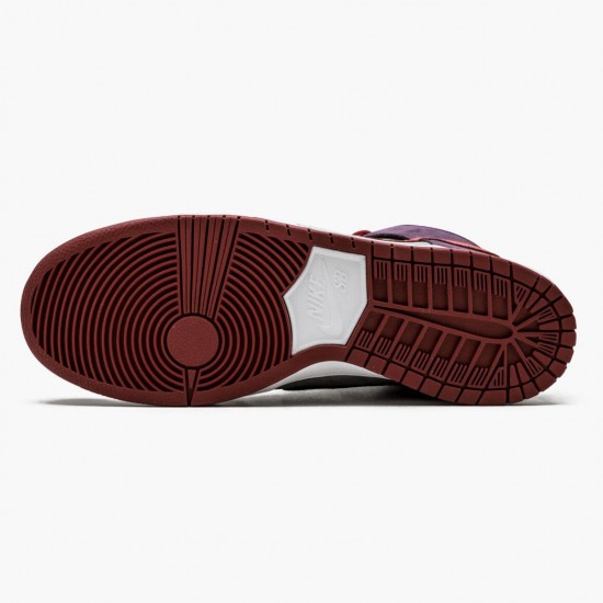 Nike Womens/Mens Dunk SB High Daybreak Plum 313171 500 Running Sneakers