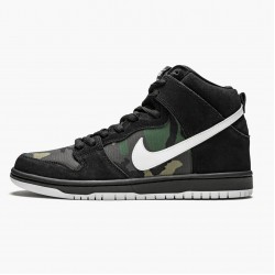 Nike Women's/Men's SB Dunk High Camo CT6680 100 Running Sneakers