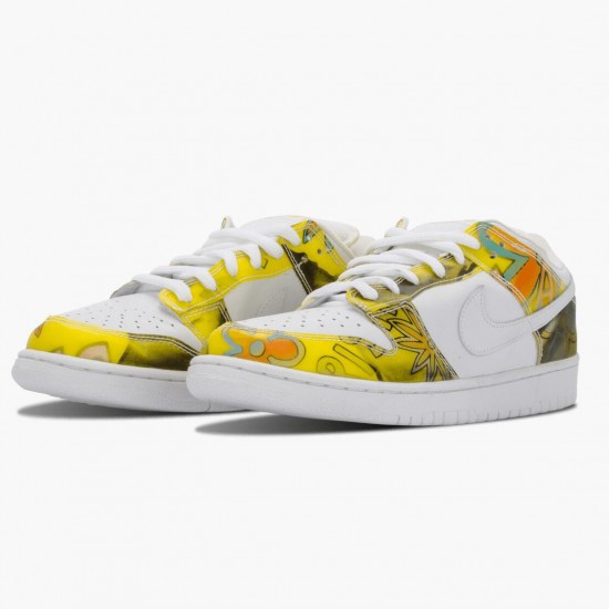Nike Mens Dunk SB Low De La Soul 304292 171 Running Sneakers