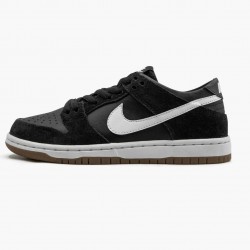 Nike Men's SB Dunk Low Black White Gum 854866 019 Running Sneakers