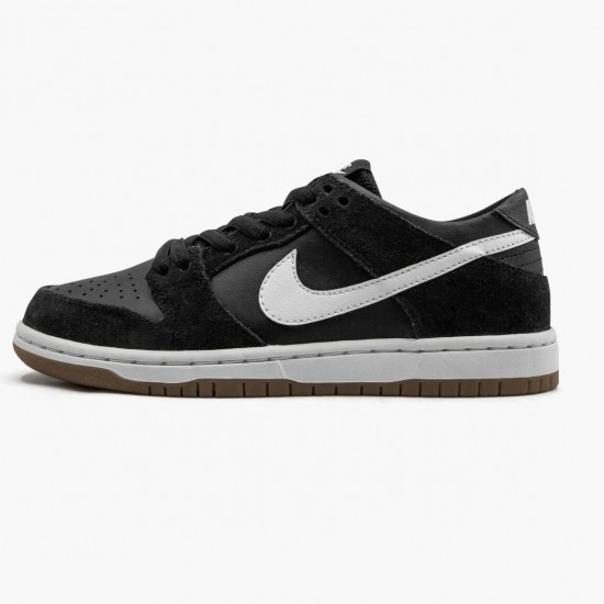 Nike Mens SB Dunk Low Black White Gum 854866 019 Running Sneakers