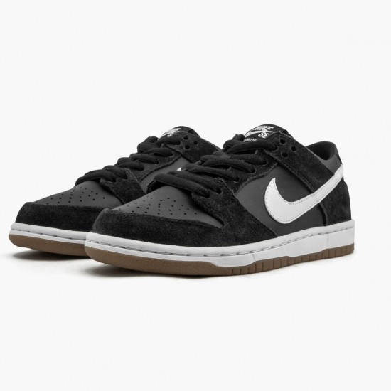 Nike Mens SB Dunk Low Black White Gum 854866 019 Running Sneakers