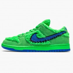 Nike Men's SB Dunk Low Grateful Dead Bears Green CJ5378 300 Running Sneakers