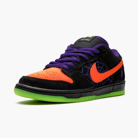 Nike Womens/Mens SB Dunk Low Night of Mischief Halloween BQ6817 006 Running Sneakers