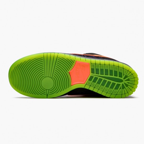 Nike Womens/Mens SB Dunk Low Night of Mischief Halloween BQ6817 006 Running Sneakers