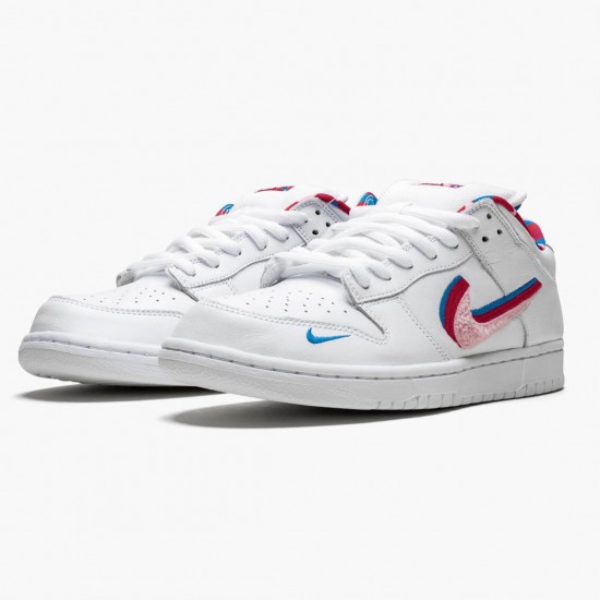 Nike Womens/Mens SB Dunk Low Parra CN4504 100 Running Sneakers