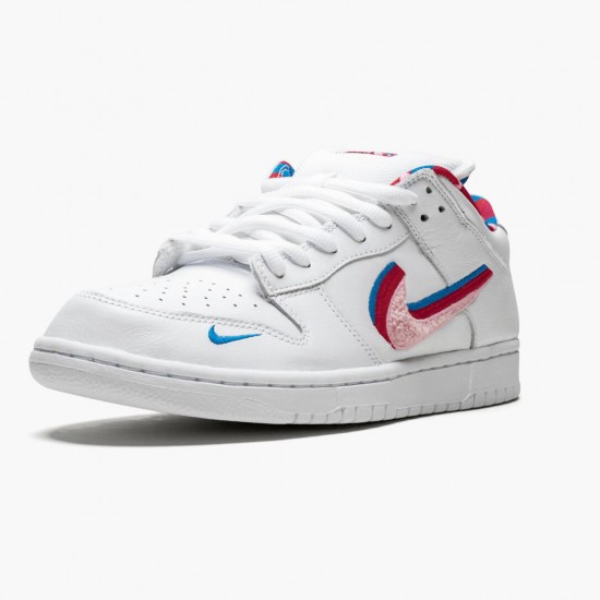 Nike Womens/Mens SB Dunk Low Parra CN4504 100 Running Sneakers