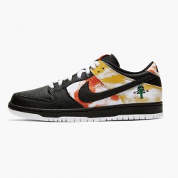 Nike Women's/Men's SB Dunk Low Raygun Tie Dye Black BQ6832 001 Running Sneakers