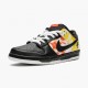 Nike Womens/Mens SB Dunk Low Raygun Tie Dye Black BQ6832 001 Running Sneakers