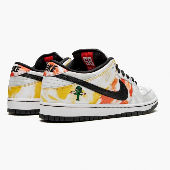 Nike Womens/Mens SB Dunk Low Raygun Tie Dye White BQ6832 101 Running Sneakers