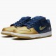 Nike Mens SB Dunk Low Supreme Jewel Swoosh Gold CK3480 700 Running Sneakers