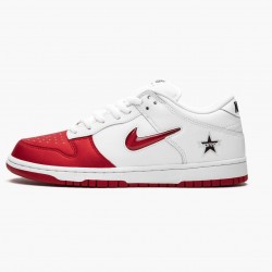 Nike Men's SB Dunk Low Supreme Jewel Swoosh Red CK3480 600 Running Sneakers