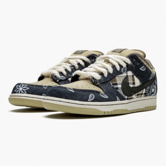 Nike Womens/Mens SB Dunk Low Travis Scott CT5053 001 Running Sneakers