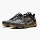 Nike Womens/Mens Air VaporMax 2019 Black Metallic Gold AR6631 002 Running Sneakers
