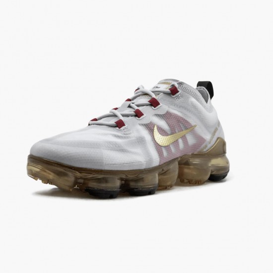 Nike Womens/Mens Air VaporMax 2019 Chinese New Year 2019 Pure Platinum BQ7038 001 Running Sneakers