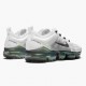 Nike Womens/Mens Air VaporMax 2019 Premium White Platinum Tint Lime Blast AT6810 100 Running Sneakers