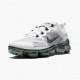 Nike Womens/Mens Air VaporMax 2019 Premium White Platinum Tint Lime Blast AT6810 100 Running Sneakers