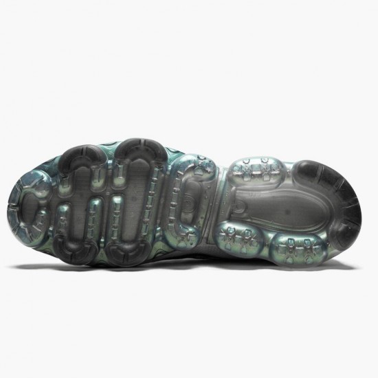 Nike Womens/Mens Air VaporMax 2019 Premium White Platinum Tint Lime Blast AT6810 100 Running Sneakers