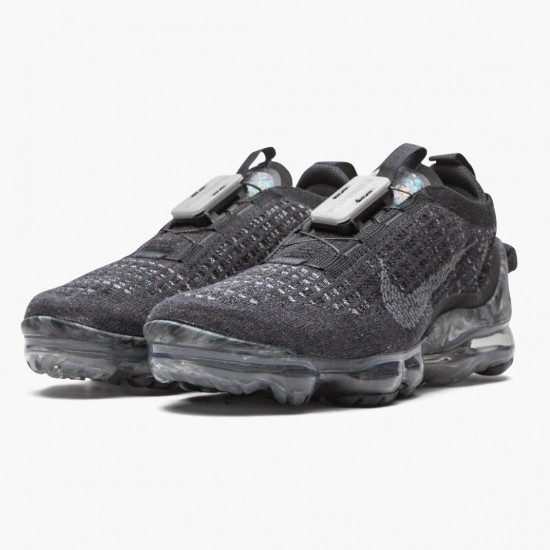 Nike Womens/Mens Air VaporMax 2020 Flyknit Black Dark Grey CJ6741 003 Running Sneakers