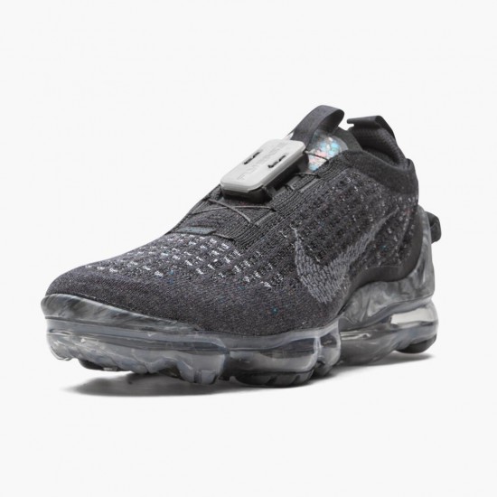 Nike Womens/Mens Air VaporMax 2020 Flyknit Black Dark Grey CJ6741 003 Running Sneakers