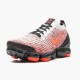 Nike Mens Air VaporMax Flyknit 3 Bright Mango Pure Platinum AJ6900 800 Running Sneakers