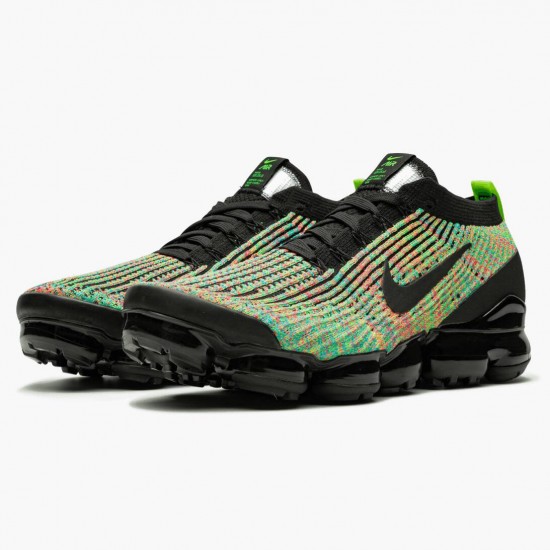 Nike Mens Air VaporMax Flyknit 3 Multi Color AJ6900 006 Running Sneakers