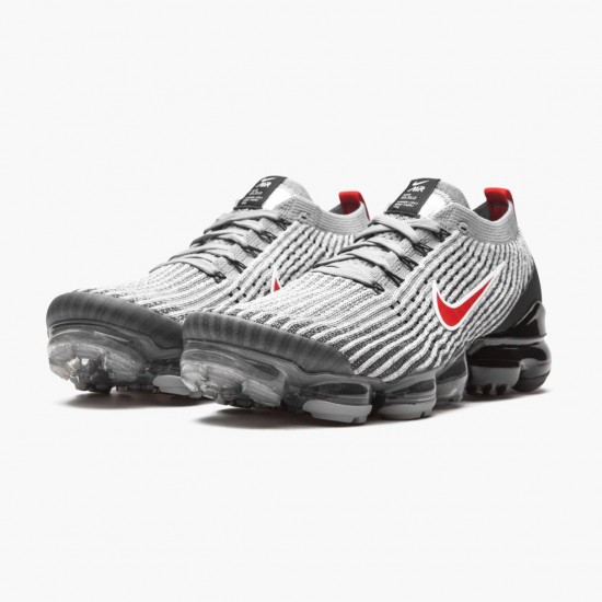 Nike Womens/Mens Air VaporMax Flyknit 3 Particle Grey AJ6900 012 Running Sneakers