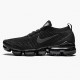 Nike Mens Air VaporMax Flyknit 3 Triple Black AJ6910 002 Running Sneakers