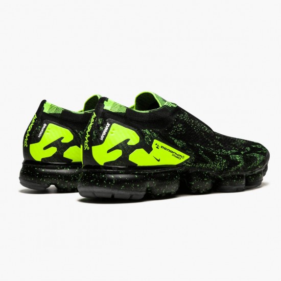 Nike Womens/Mens Air VaporMax Moc 2 Acronym Black AQ0996 007 Running Sneakers