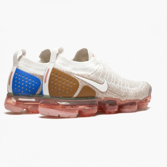 Nike Womens/Mens Air VaporMax Moc 2 Sail Wheat AH7006 100 Running Sneakers