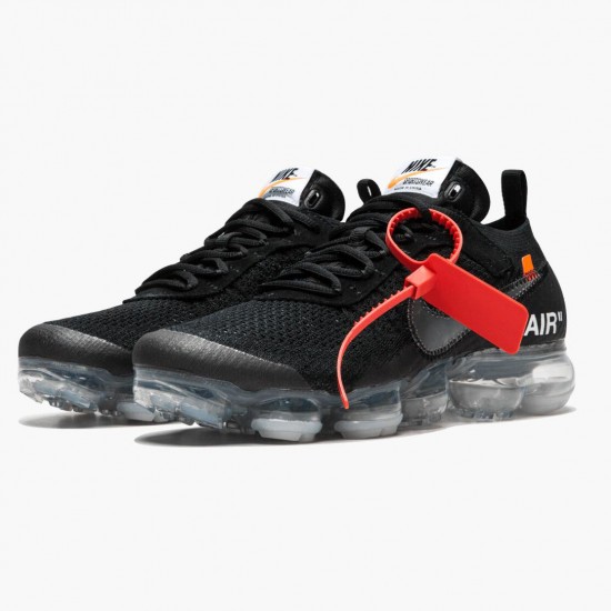 Nike Womens/Mens Air VaporMax Off-White Black AA3831 002 Running Sneakers