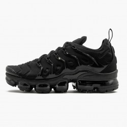 Nike Men's Air VaporMax Plus Triple Black 924453 004 Running Sneakers 