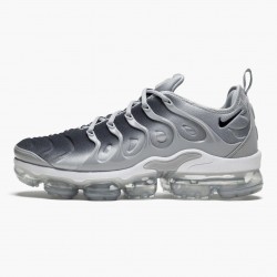 Nike Women's Air VaporMax Plus Wolf Grey Black 924453 007 Running Sneakers 
