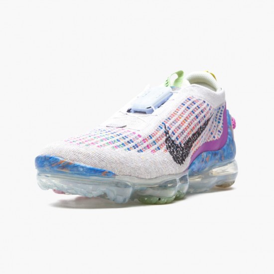Nike Womens/Mens Vapormax 2020 Pure Platinum Multicolor CJ6740 001 Running Sneakers