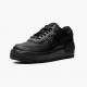 Nike Womens Air Force 1 Low Shadow Triple Black Running Sneakers CI0919-001