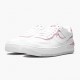 Nike Womens Air Force 1 Low Shadow White/Magic Flamingo Running Sneakers CI0919-102