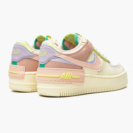 Nike Womens Air Force 1 Shadow Cashmere Running Sneakers CI0919-700