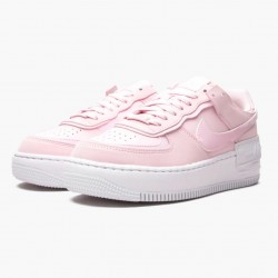 Nike Women's Air Force 1 Shadow Pink Foam Running Sneakers CV3020-600