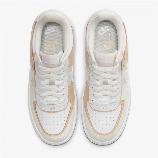 Nike Womens Air Force 1 Shadow Spruce Aura CK3172 002 Running Sneakers